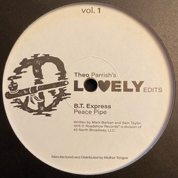 Various / Theo Parrish Theo Parrish’s Lovely Edits Vol 1 Vinyl 12" USED