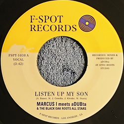 Marcus I / aDUBta / The Black Oak Roots Allstars Listen Up My Son Vinyl 7" USED