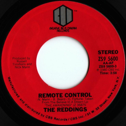 The Reddings Remote Control / The Awakening Vinyl 7" USED