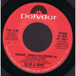 Ollie And Jerry Breakin'... There's No Stopping Us / Showdown Vinyl 7" USED