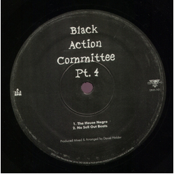 David Holder / Nick Holder Black Action Committee Pt. 4 Vinyl 12" USED