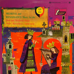 Elena Polonska / Guy Durand / Roger Cotte Medieval And Renaissance Music For The Irish And Medieval Harps, Vièle, Recorders And Tambourin Vinyl LP USE