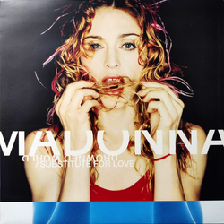 Madonna Drowned World / Substitute For Love Vinyl 12" USED