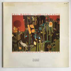 Phil Woods / The Chris Gunning Orchestra Floresta Canto Vinyl LP USED