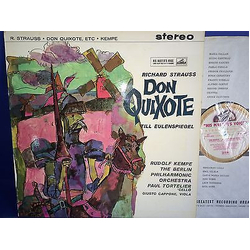 Richard Strauss / Rudolf Kempe / Berliner Philharmoniker Don Quixote / Till Eulenspiegel Vinyl LP USED