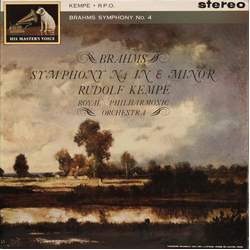 Rudolf Kempe / Royal Philharmonic Orchestra / Johannes Brahms Symphony No. 4 In E Minor Vinyl LP USED