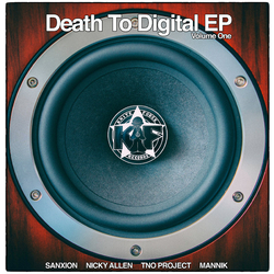 Sanxion / Dj Nicky Allen / TNO Project / Mannik Death To Digital EP (Volume One) Vinyl 12" USED