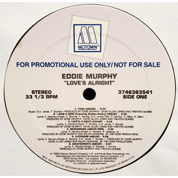 Eddie Murphy Love's Alright Vinyl LP USED