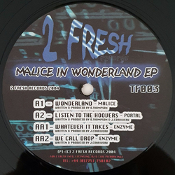 Various Malice In Wonderland EP Vinyl 12" USED