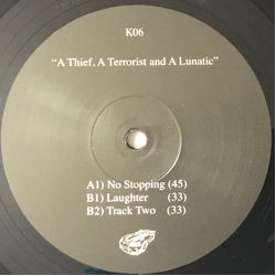A Thief, A Terrorist And A Lunatic No Stopping / Laughter / Track Two Vinyl 12" USED