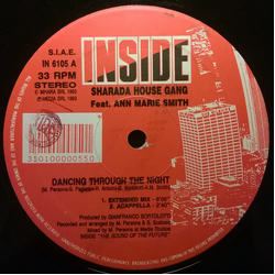 Sharada House Gang / Ann-Marie Smith Dancing Through The Night Vinyl 12" USED