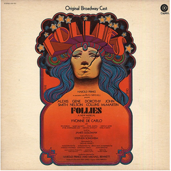 "Follies" Original Broadway Cast / Stephen Sondheim Follies (Original Cast Recording) Vinyl LP USED