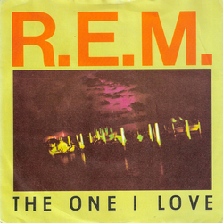 R.E.M. The One I Love Vinyl 7" USED
