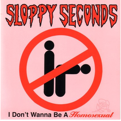 Sloppy Seconds I Don't Wanna Be A Homosexual / Serious Vinyl 7" USED