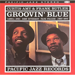 Curtis Amy / Frank Butler Groovin' Blue Vinyl LP USED