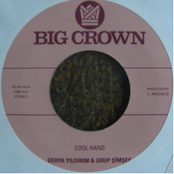 Derya Yıldırım / Grup Şimşek Cool Hand / Yakamoz Vinyl 7" USED