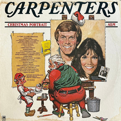 Carpenters Christmas Portrait Vinyl LP USED