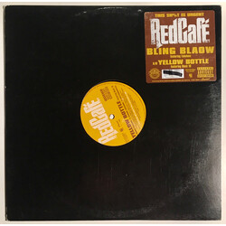 Red Cafe Bling Blaow B/W Yellow Bottle USED VINYL 12INCH 33 S RPM SINGLE