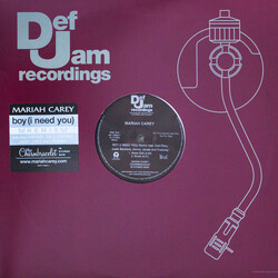 Mariah Carey Boy (I Need You) (Remix) Vinyl 12" USED