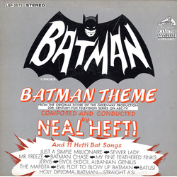 Neal Hefti Batman Theme And 11 Hefti Bat Songs Vinyl LP USED