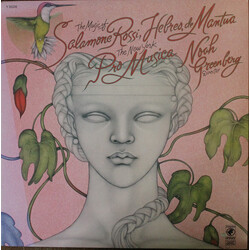 Salomone Rossi / New York Pro Musica / Noah Greenberg The Music Of Salamone Rossi, Hebreo, De Mantua Vinyl LP USED