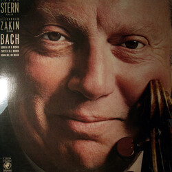 Isaac Stern / Alexander Zakin / Johann Sebastian Bach Sonata In G Minor / Partita In E Minor / Sonata No.3 In E Major Vinyl LP USED