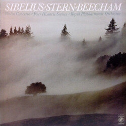 Jean Sibelius / Isaac Stern / Sir Thomas Beecham / The Royal Philharmonic Orchestra Violin Concerto - Four Historic Scenes Vinyl LP USED