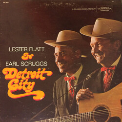 Flatt & Scruggs Detroit City Vinyl LP USED