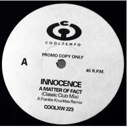 Innocence A Matter Of Fact VINYL 12" USED