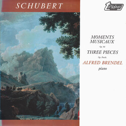 Franz Schubert / Alfred Brendel Moments Musicaux Op. 94 / Three Pieces Op. Posth. Vinyl LP USED