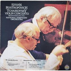 Isaac Stern / Mstislav Rostropovich / Pyotr Ilyich Tchaikovsky / National Symphony Orchestra Violin Concerto / Meditation, Op. 42, No. 1 Vinyl LP USED
