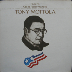 Tony Mottola Sixteen Great Performances Vinyl LP USED