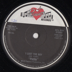 Petite I Lost The Boy Vinyl 12" USED