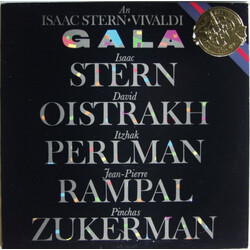 Isaac Stern / Antonio Vivaldi / David Oistrach / Itzhak Perlman / Jean-Pierre Rampal / Pinchas Zukerman An Isaac Stern • Vivaldi Gala Vinyl LP USED