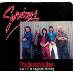 Survivor The Search Is Over VINYL 7" USED