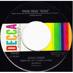 George Duning / Morris Stoloff Theme From "Picnic" USED VINYL 7INCH 45 RPM