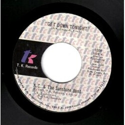 KC & The Sunshine Band Get Down Tonight VINYL 7" USED