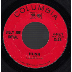 Billy Joe Royal Hush / Watching From The Bandstand USED VINYL 7INCH 45 RPM
