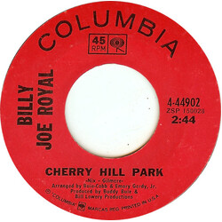 Billy Joe Royal Cherry Hill Park VINYL 7" USED