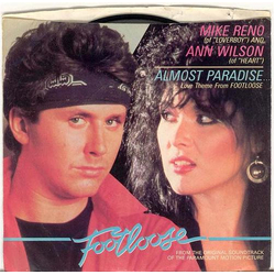 Mike Reno / Ann Wilson Almost Paradise... (Love Theme From Footloose) USED VINYL 7INCH 45 RPM SINGLE STYRENE
