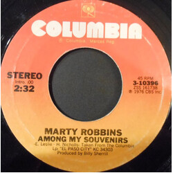 Marty Robbins Among My Souvenirs / She's Just A Drifter USED VINYL 7INCH