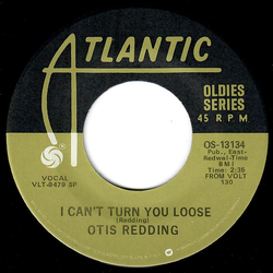 Otis Redding I Can't Turn You Loose / Security Vinyl 7" USED