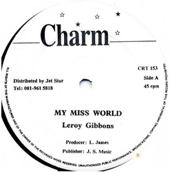 Leroy Gibbons My Miss World Vinyl 12" USED