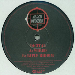 Digital Wired / Rifle Riddim Vinyl 12" USED