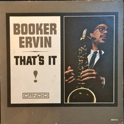 Booker Ervin That's It! Vinyl LP USED