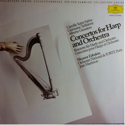 Camille Saint-Saëns / Germaine Tailleferre / Alberto Ginastera / Orchestre National De L'ORTF / Jean Martinon Morceau De Concert G-Dur Pour Harpe Avec
