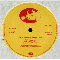 B.B. Seaton Just A Little More Time / Private Lessons Vinyl 12" USED