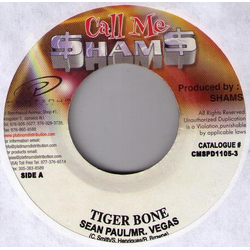 Sean Paul / Mr. Vegas Tiger Bone Vinyl 7" USED