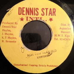 Lyrical Nuh Two Year Old Vinyl 7" USED