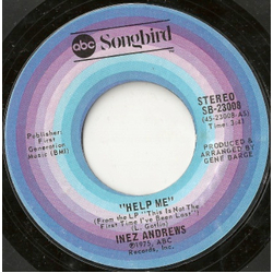 Inez Andrews Help Me / God's Humble Servant Vinyl 7" USED